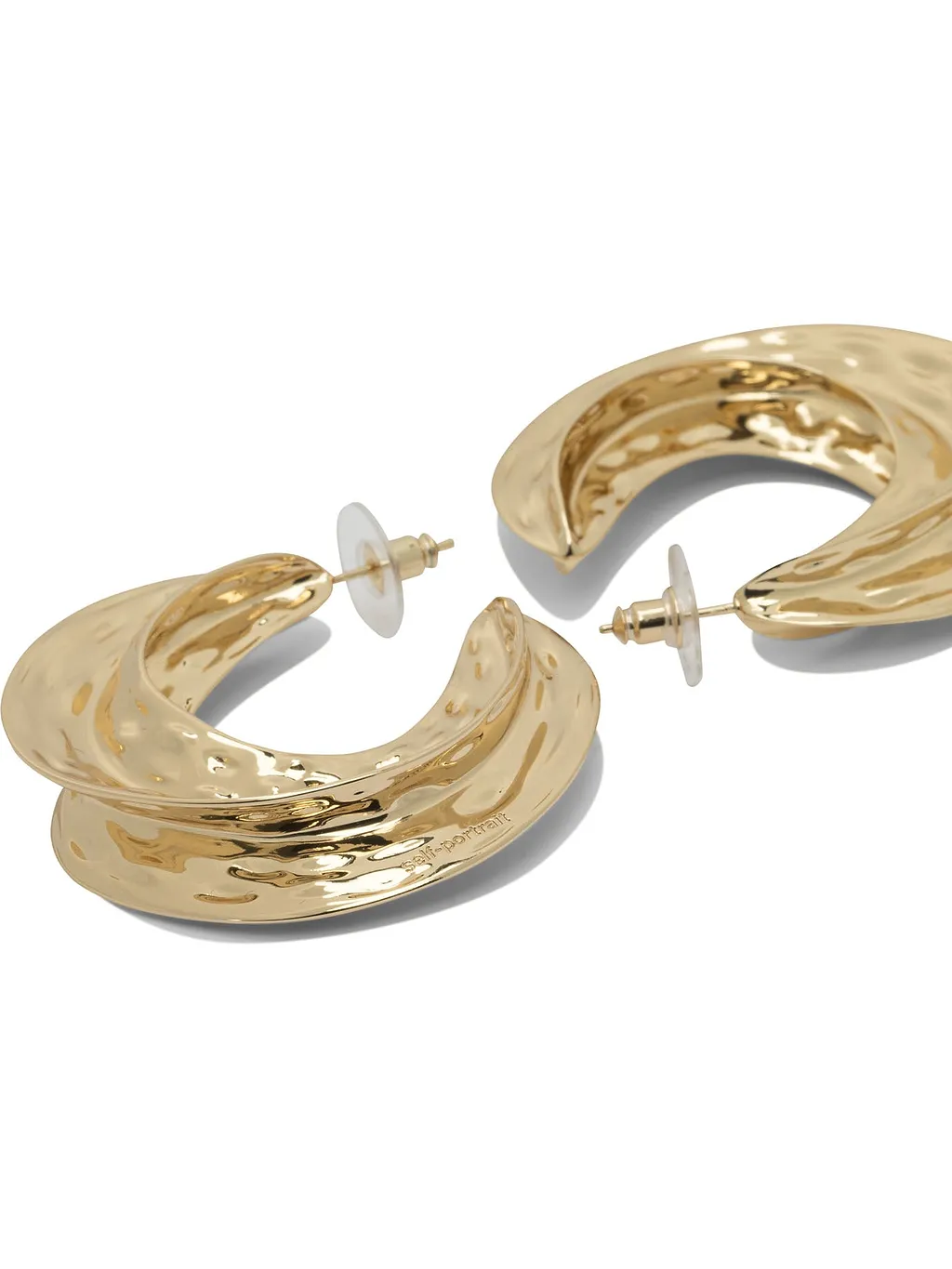 Self Portrait Hoop Earrings