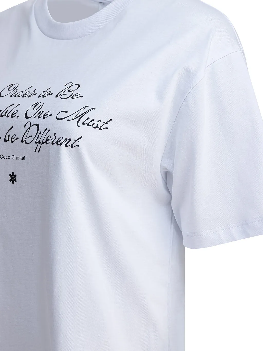 Semper T Shirt With Coco Chanel Citation