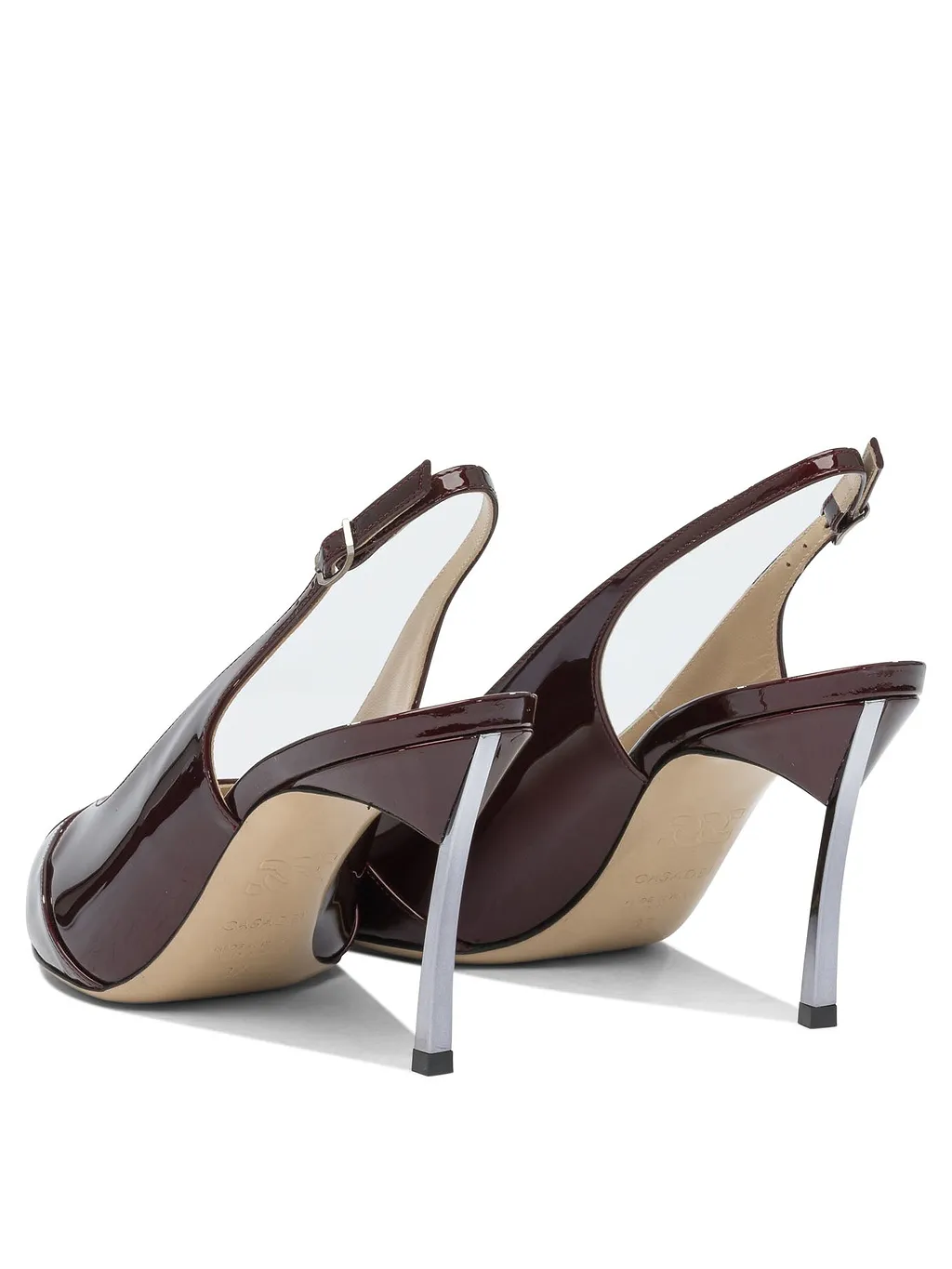 Casadei 80Mm Slingback Samurai Blade