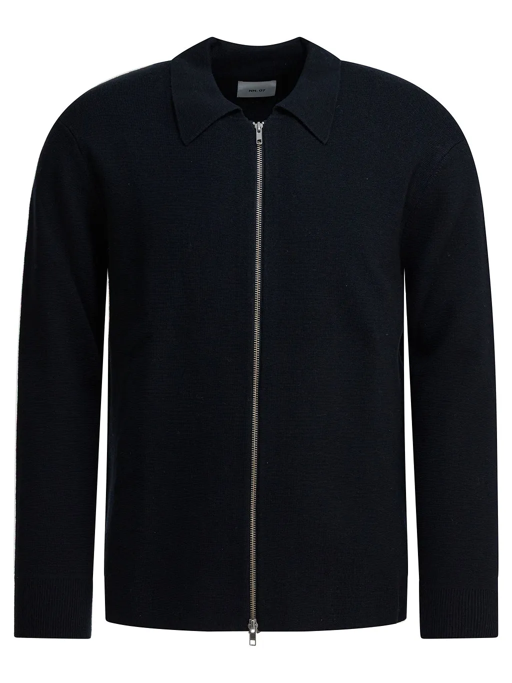 Nn.07 Wool Zipper Sweater Harald