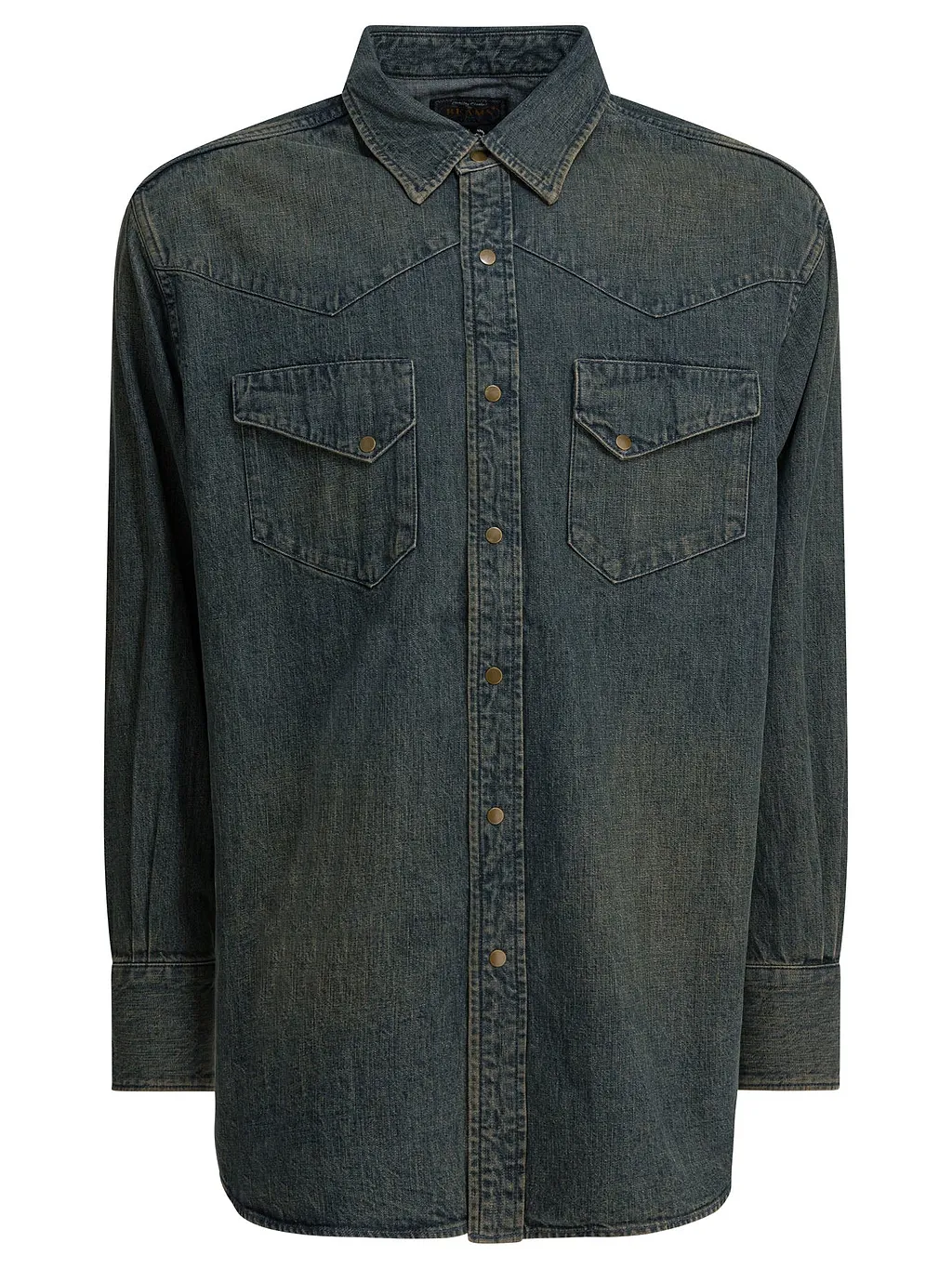 Beams Plus Shirt Western Double Dye