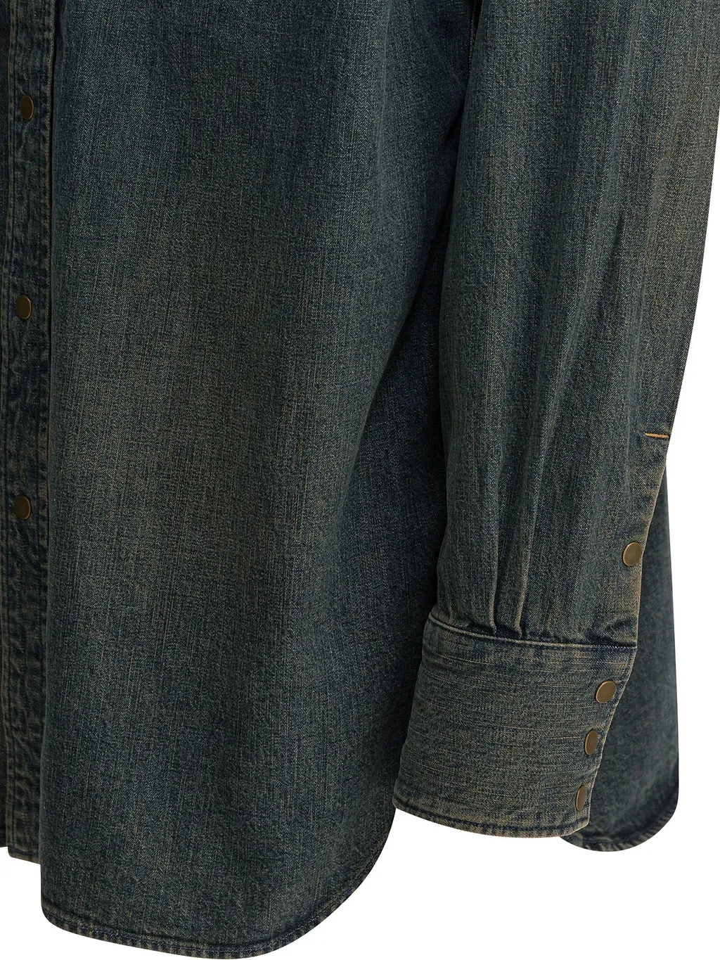 Beams Plus Shirt Western Double Dye