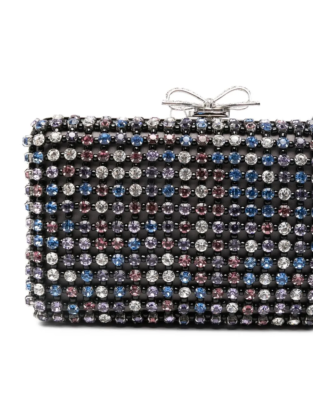 Self Portrait Crystal Embellished Clutch