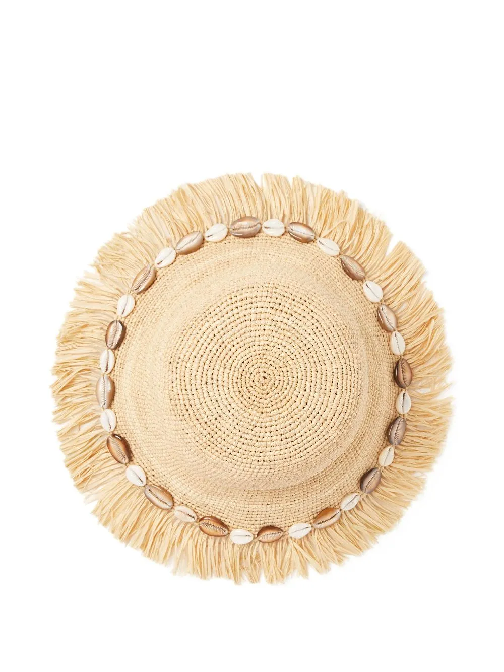 Chasing The Shadows Rafia Hat