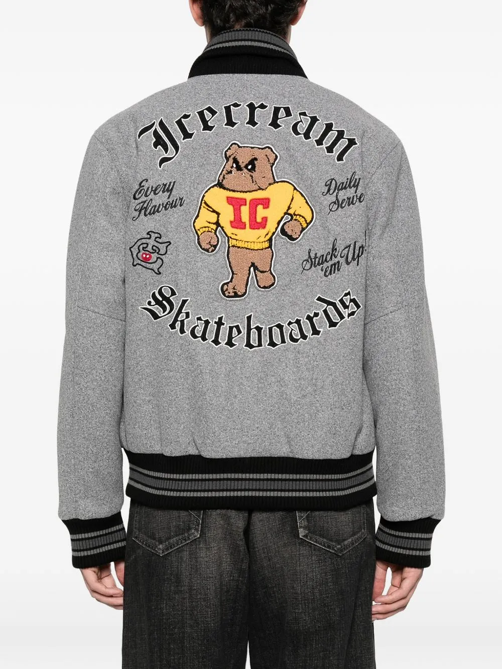 Icecream Cotton Bomber Jacket