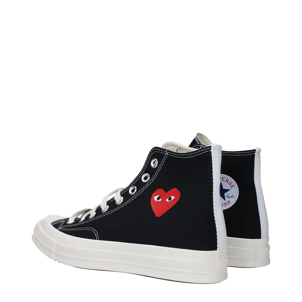 Comme Des GarÇOns Sneakers Converse Fabric Black