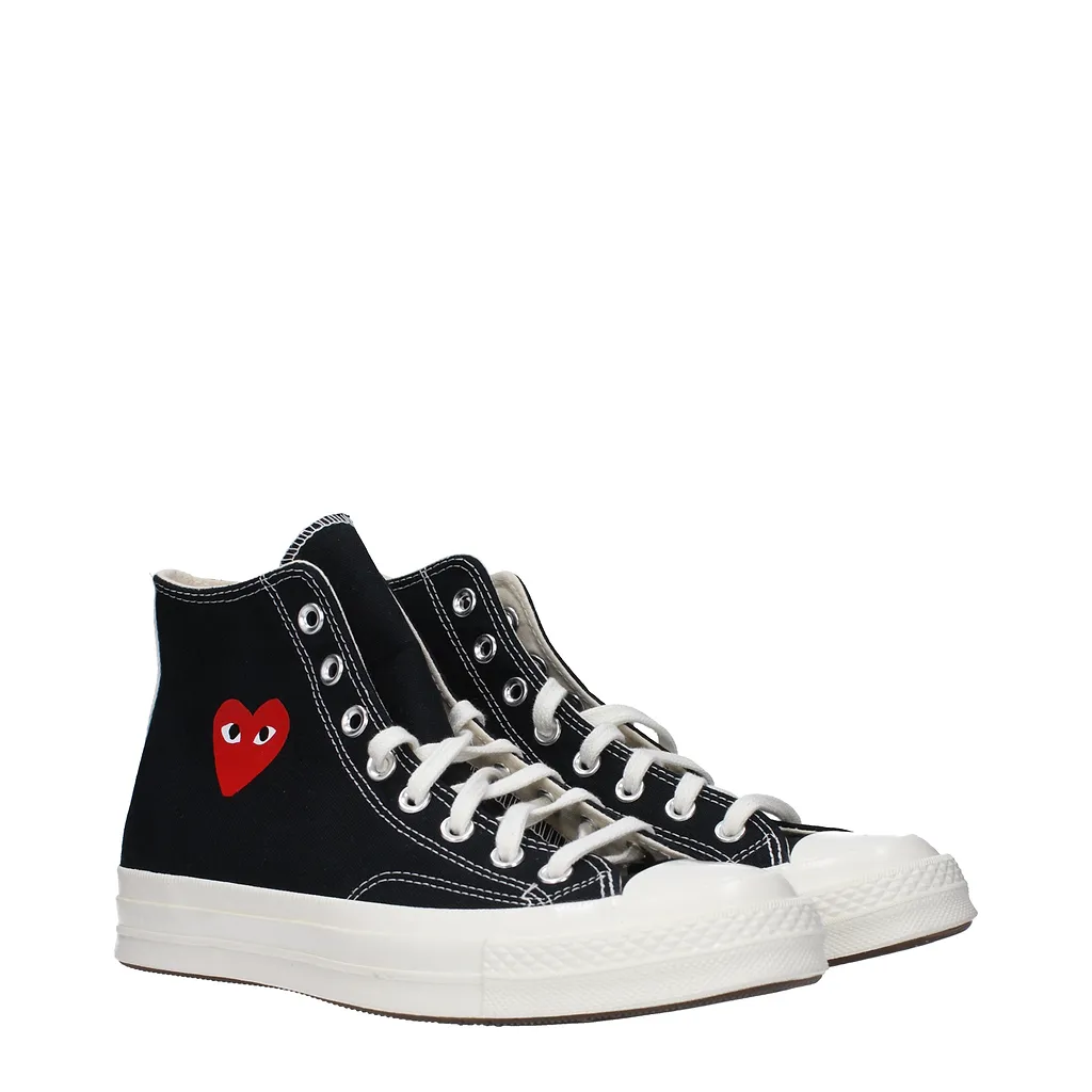 Comme Des GarÇOns Sneakers Converse Fabric Black