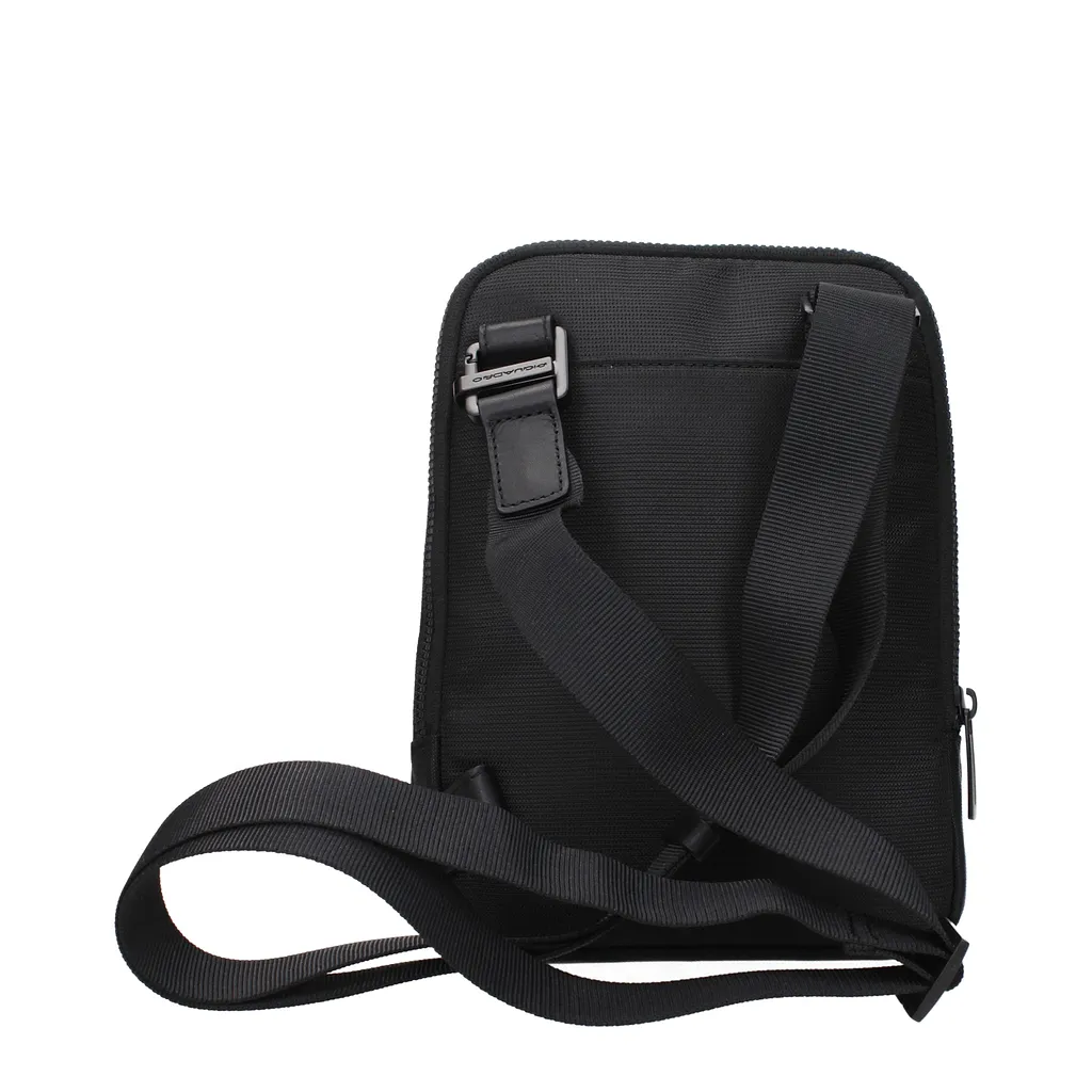 Piquadro Crossbody Bag Fabric Black