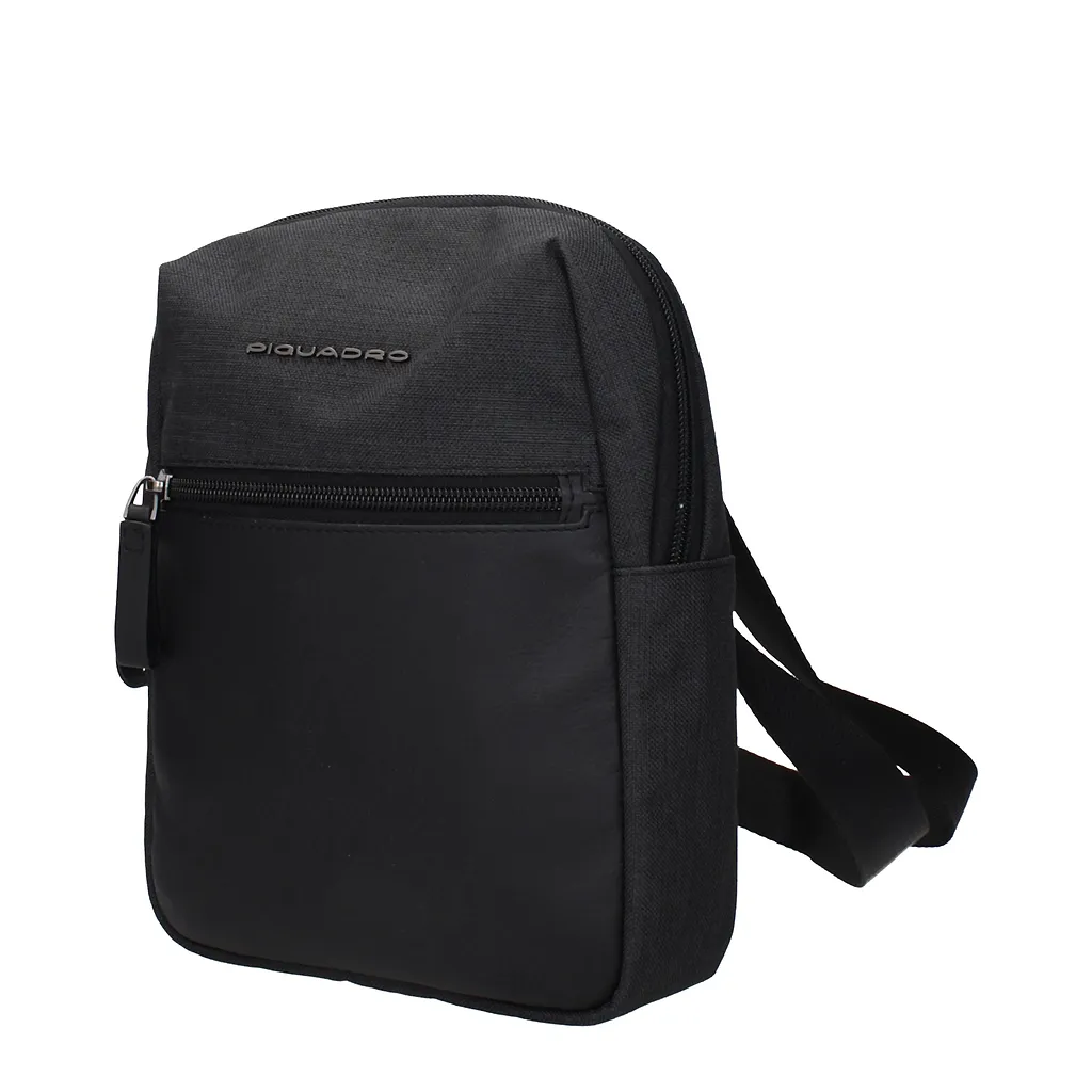 Piquadro Crossbody Bag Fabric Black