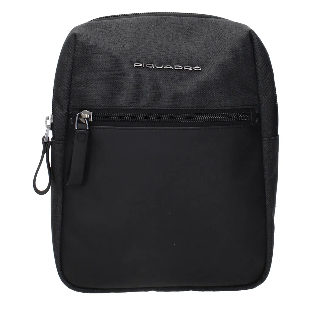 Piquadro Crossbody Bag Fabric Black