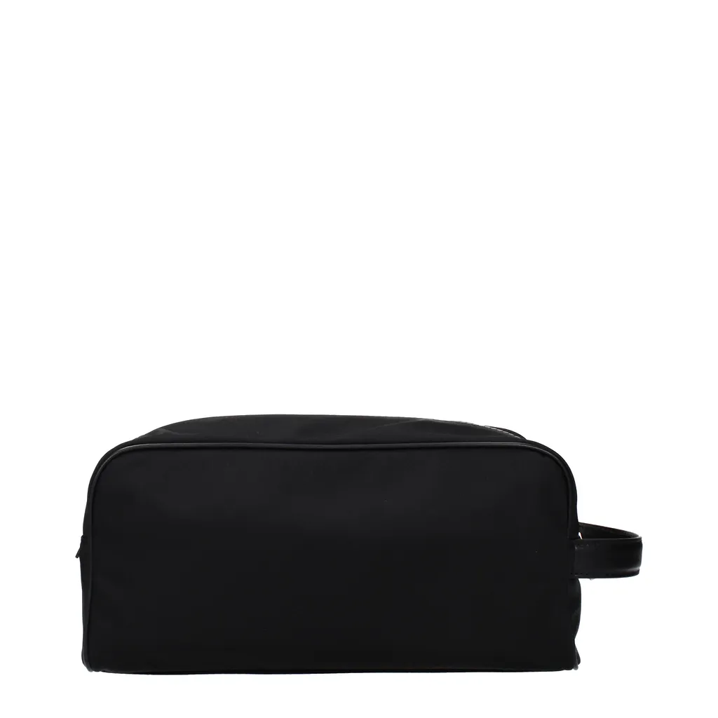 Dolce&Gabbana Beauty Case Uomo Nylon Black