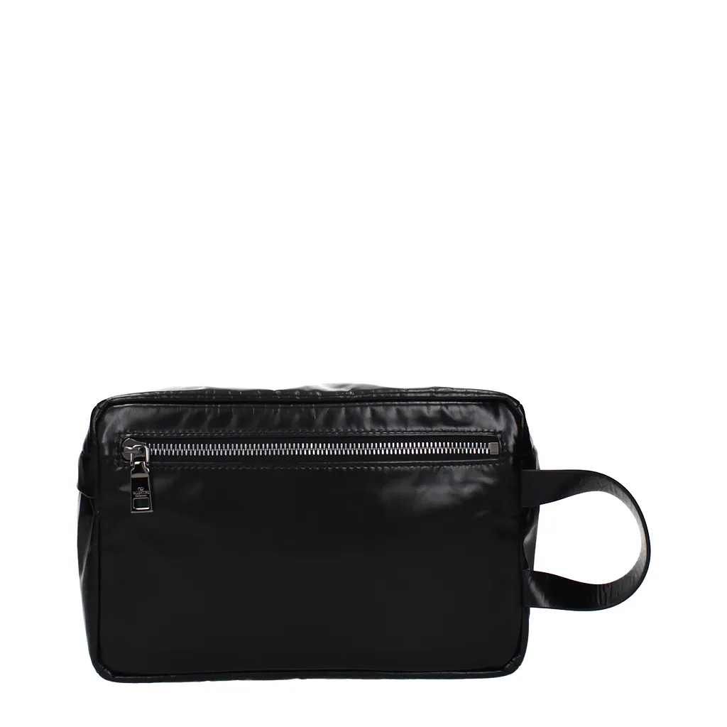 Valentino Garavani Beauty Case Black Leather