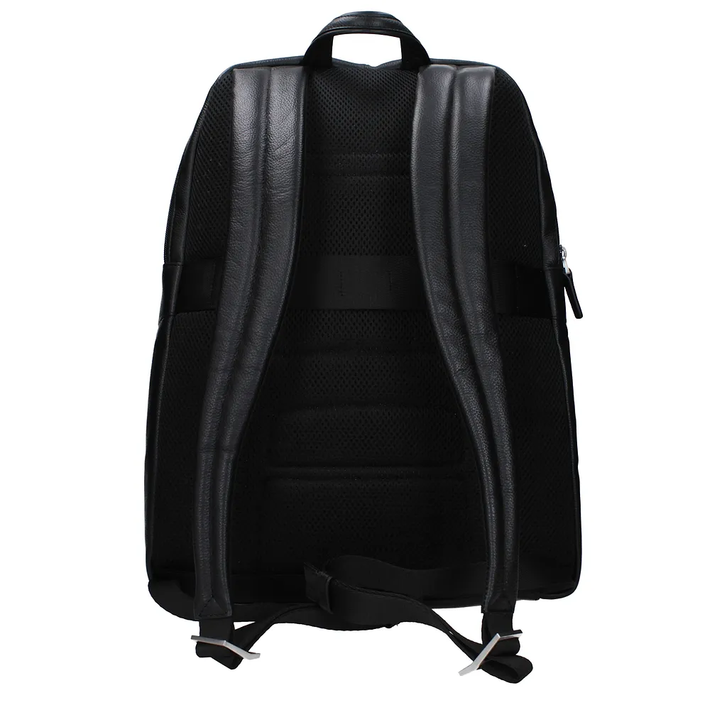 Piquadro Backpacks And Waist Bags Leather Black
