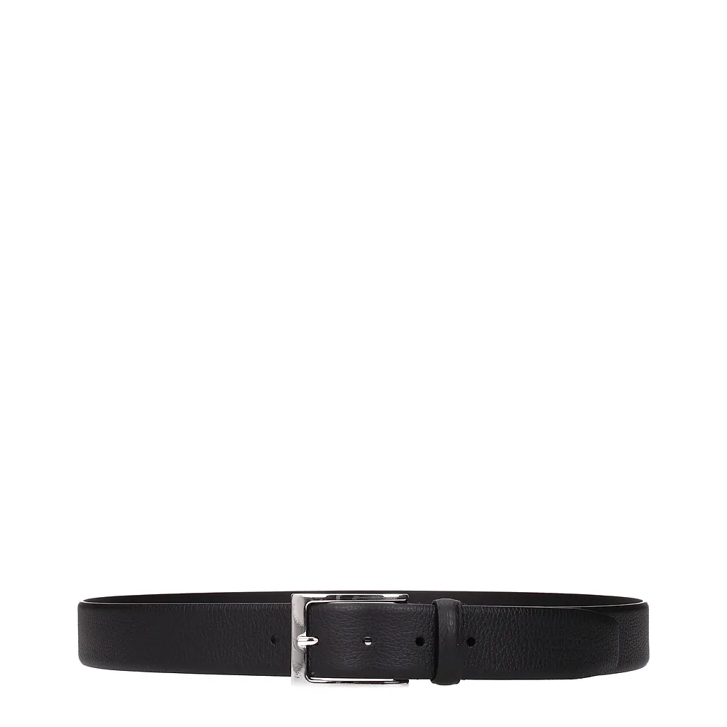 Testoni Belts Black Leather