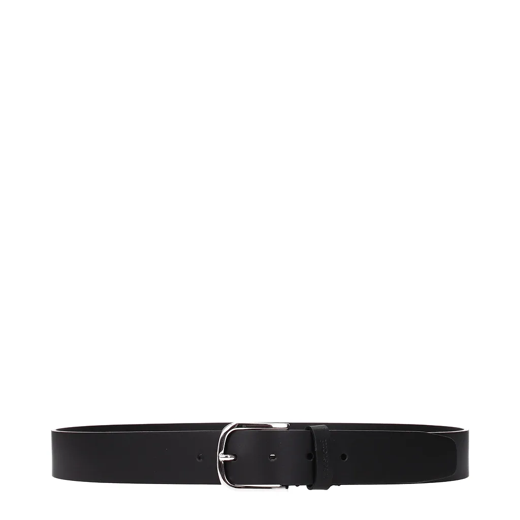 Testoni Belts Black Leather