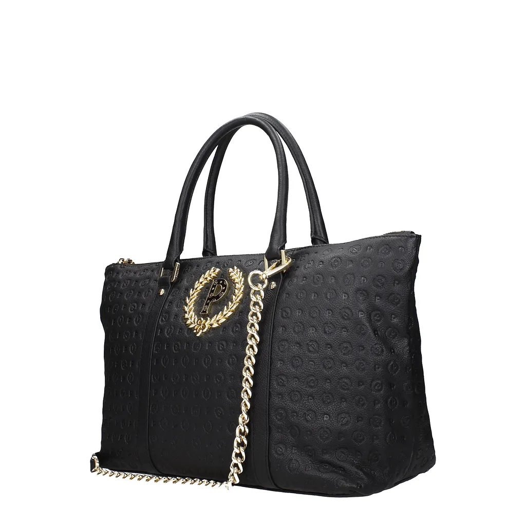 Pollini Handbags Leather Black