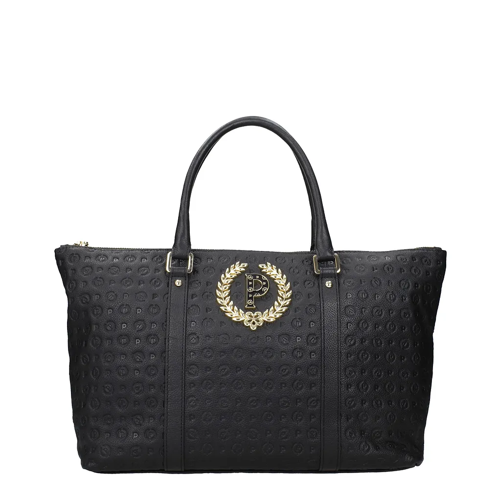 Pollini Handbags Leather Black