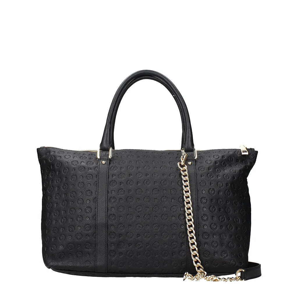 Pollini Handbags Leather Black