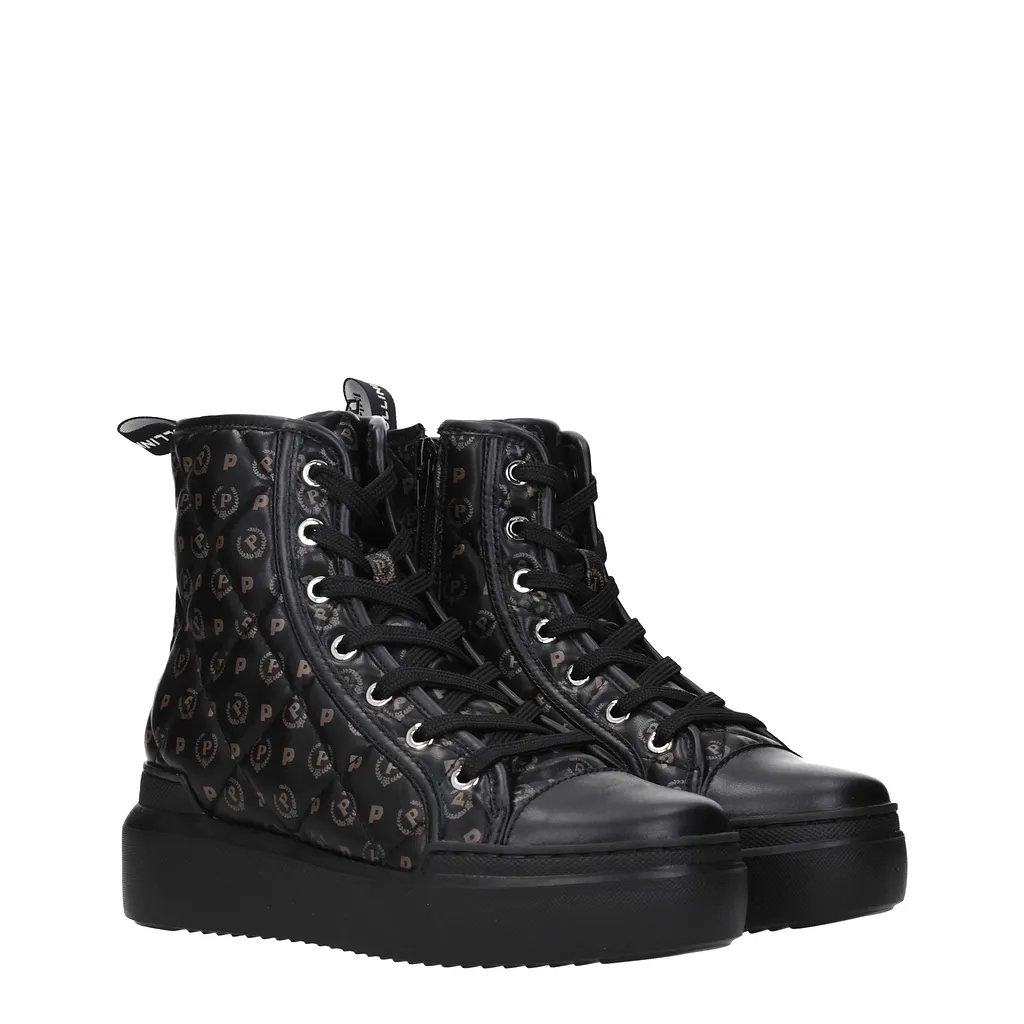 Pollini Sneakers Polyurethane Black