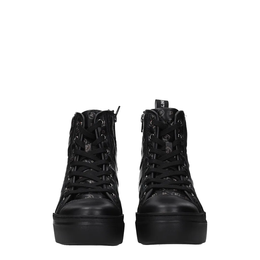 Pollini Sneakers Polyurethane Black