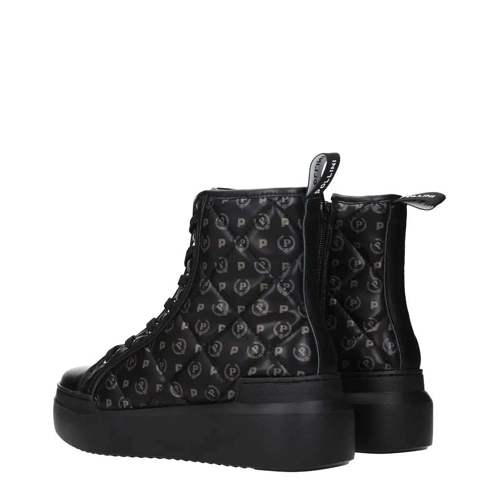 Pollini Sneakers Polyurethane Black