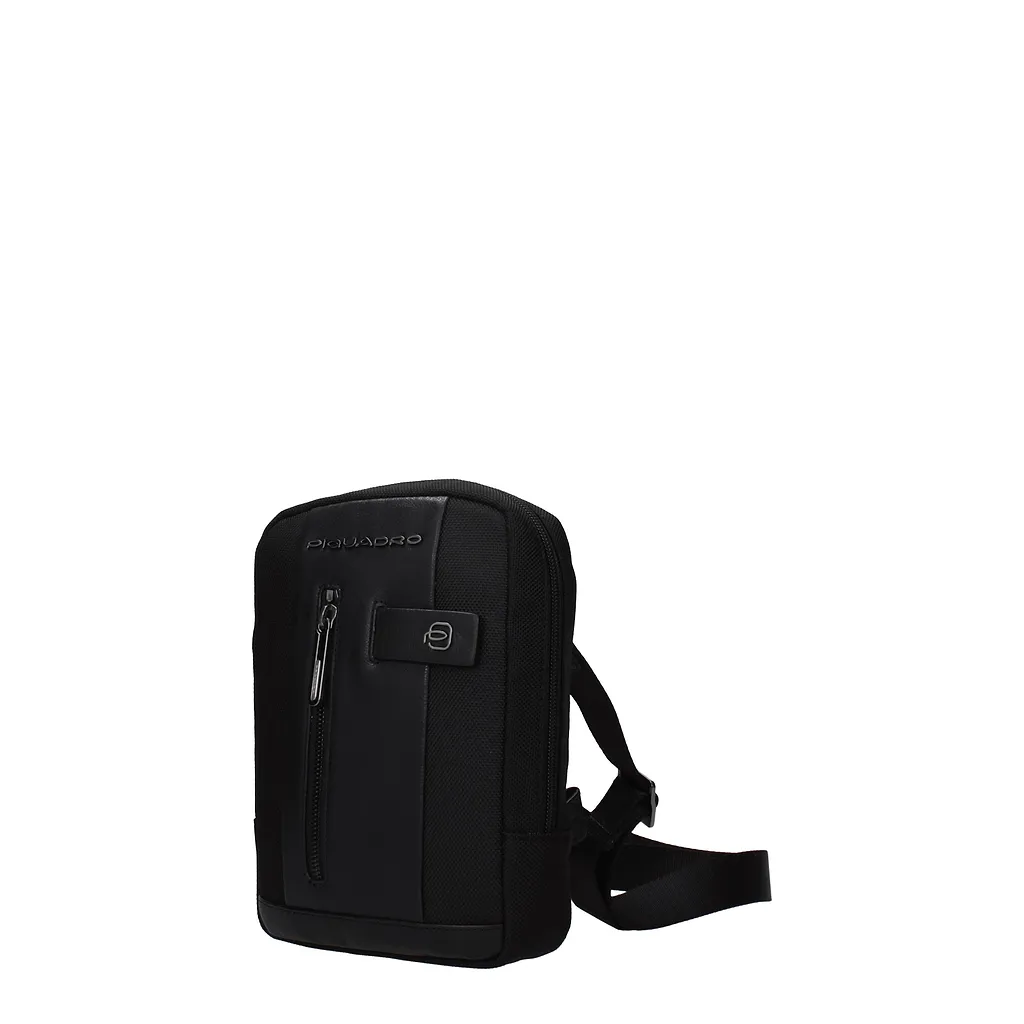 Piquadro Crossbody Bag Fabric Black
