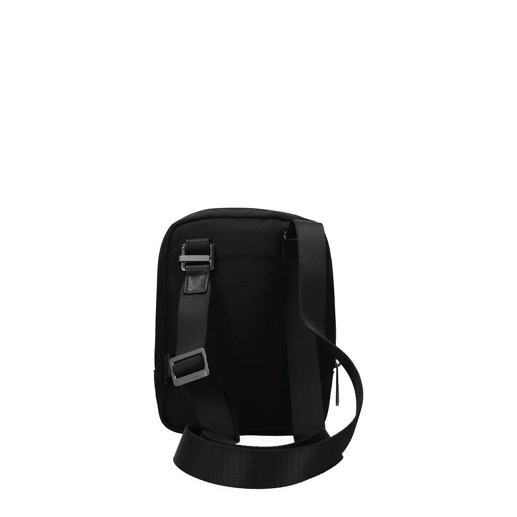 Piquadro Crossbody Bag Fabric Black
