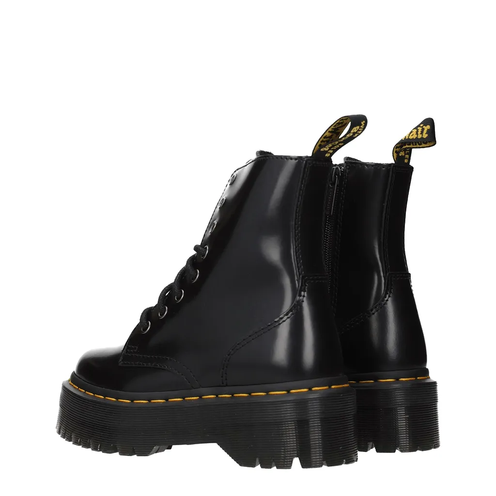 Dr. Martens Boots Black Leather