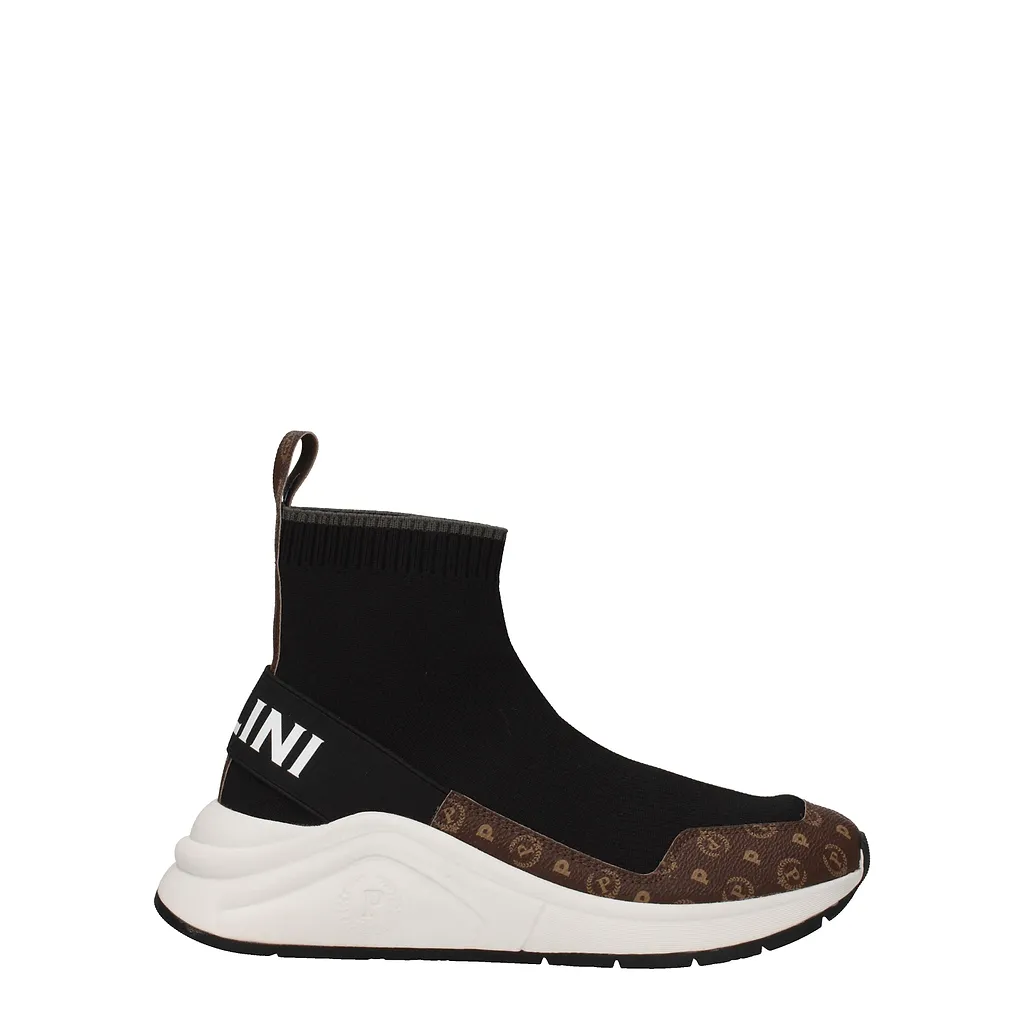 Pollini Sneakers Fabric Brown/Black