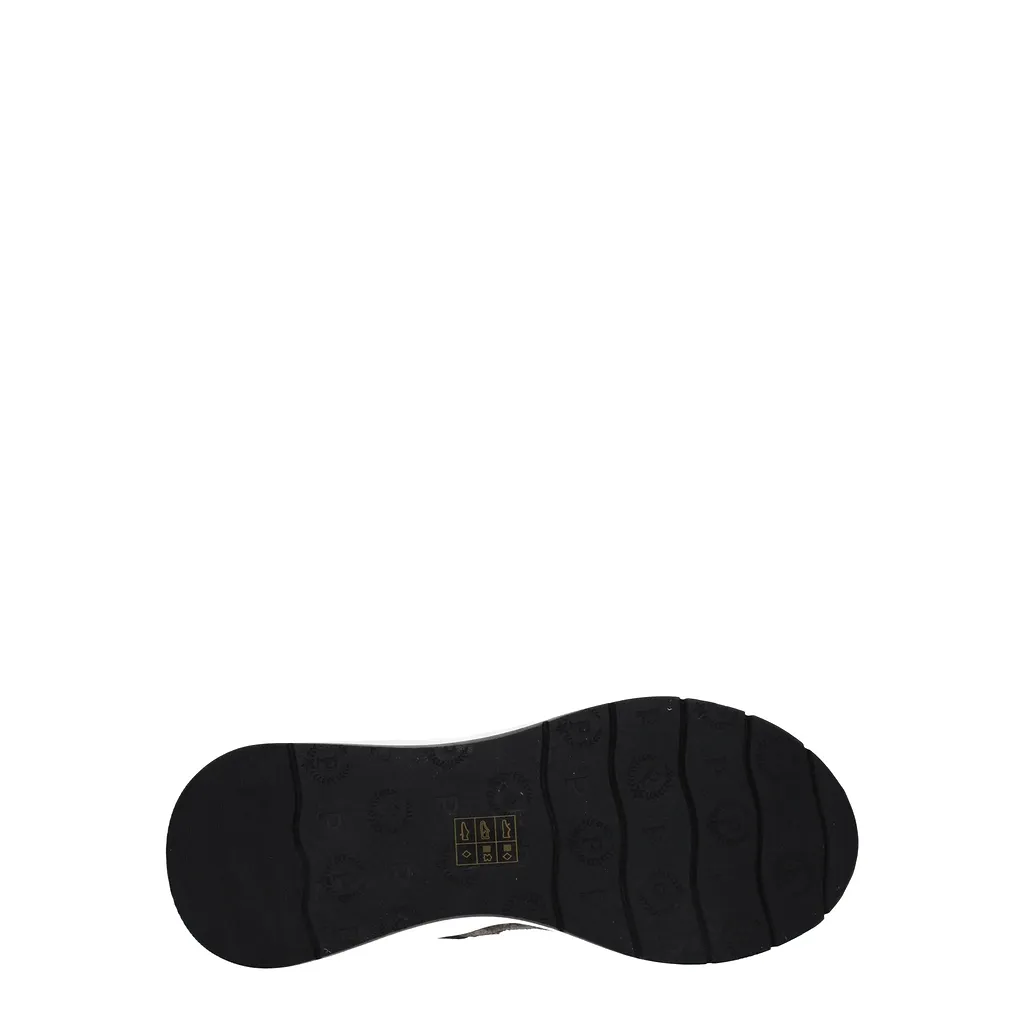 Pollini Sneakers Fabric Brown/Black