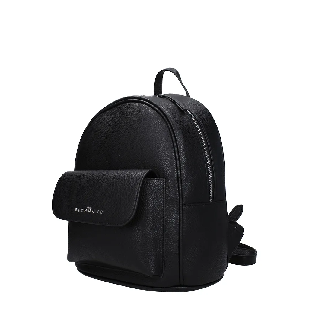 John Richmond Zips And Pouches Polyurethane Black/Black