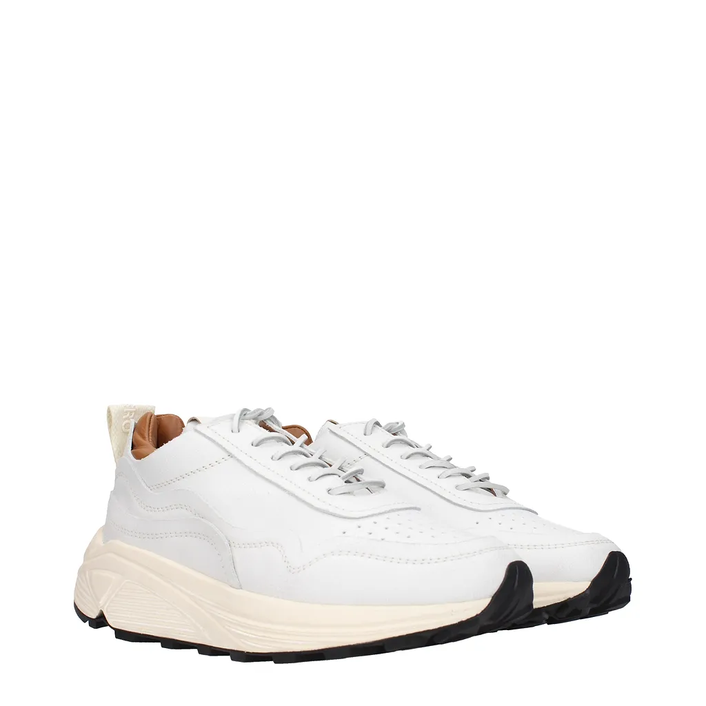 Buttero Sneakers White Leather