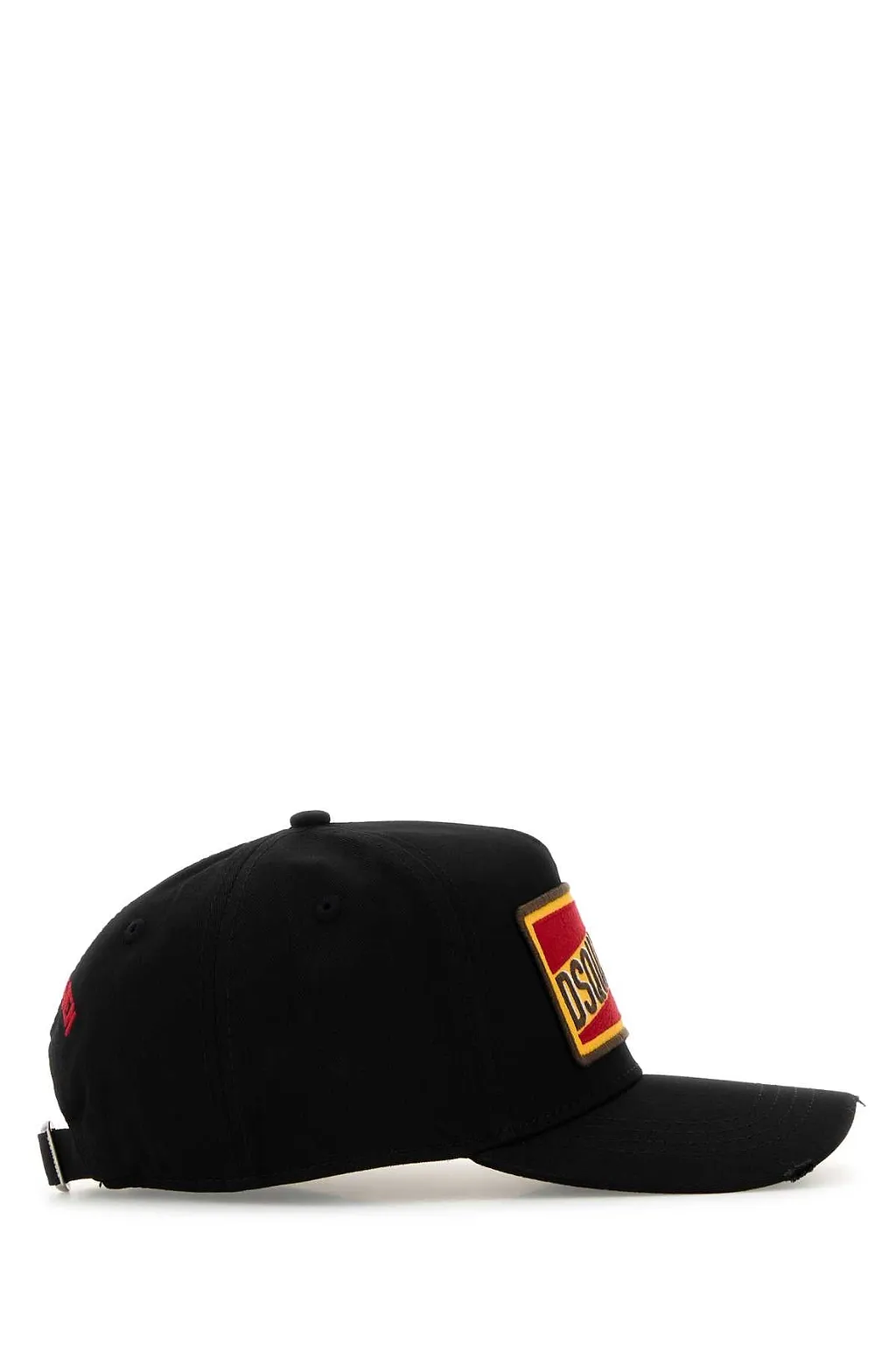 Dsquared Black Cotton Baseball Cap