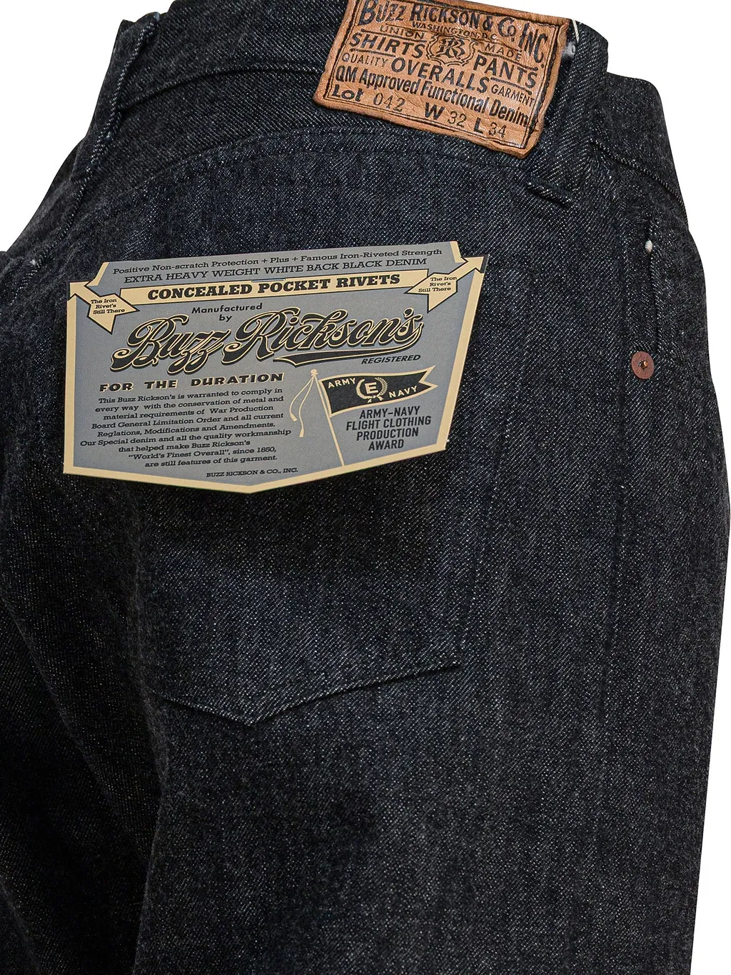 Buzz Rickson's Jeans Ma 1