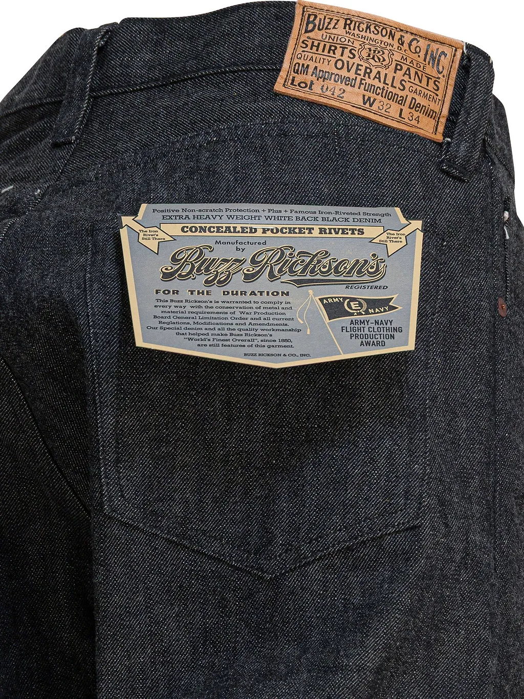 Buzz Rickson's Jeans Ma 1