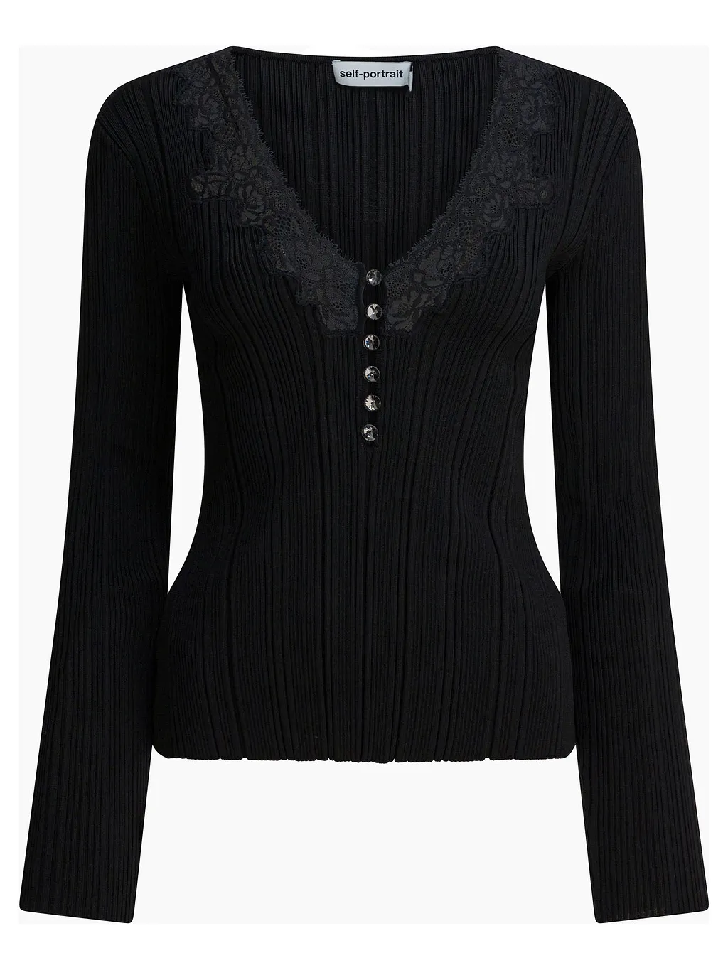 Self Portrait Top With Lace