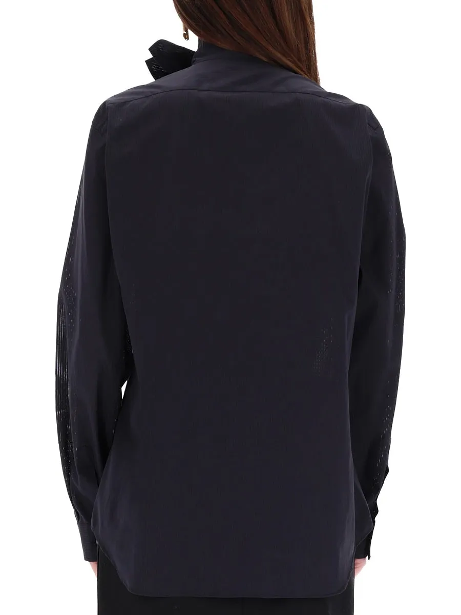 Moschino Cotton Poplin Jacquard Shirt