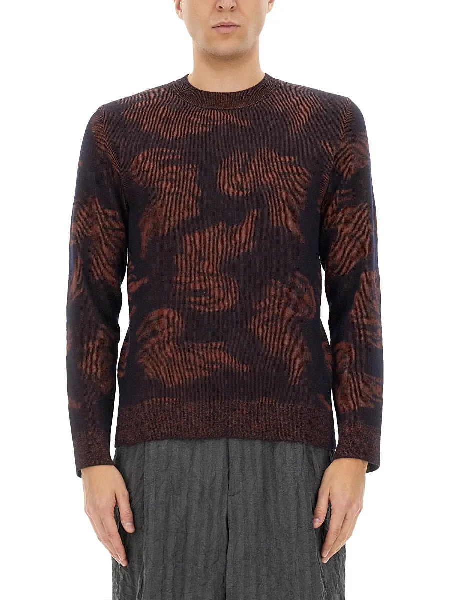 Dries Van Noten Jacquard Knit Sweater