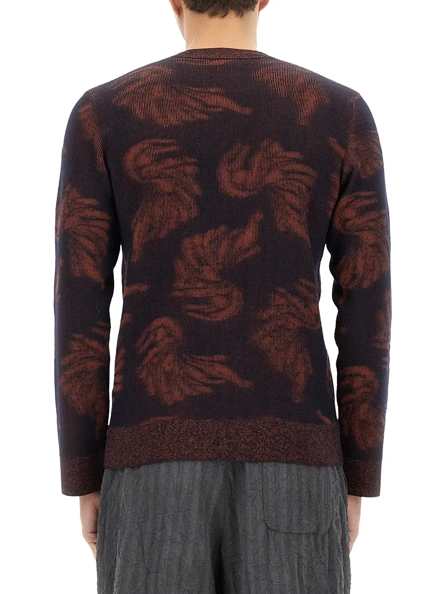 Dries Van Noten Jacquard Knit Sweater