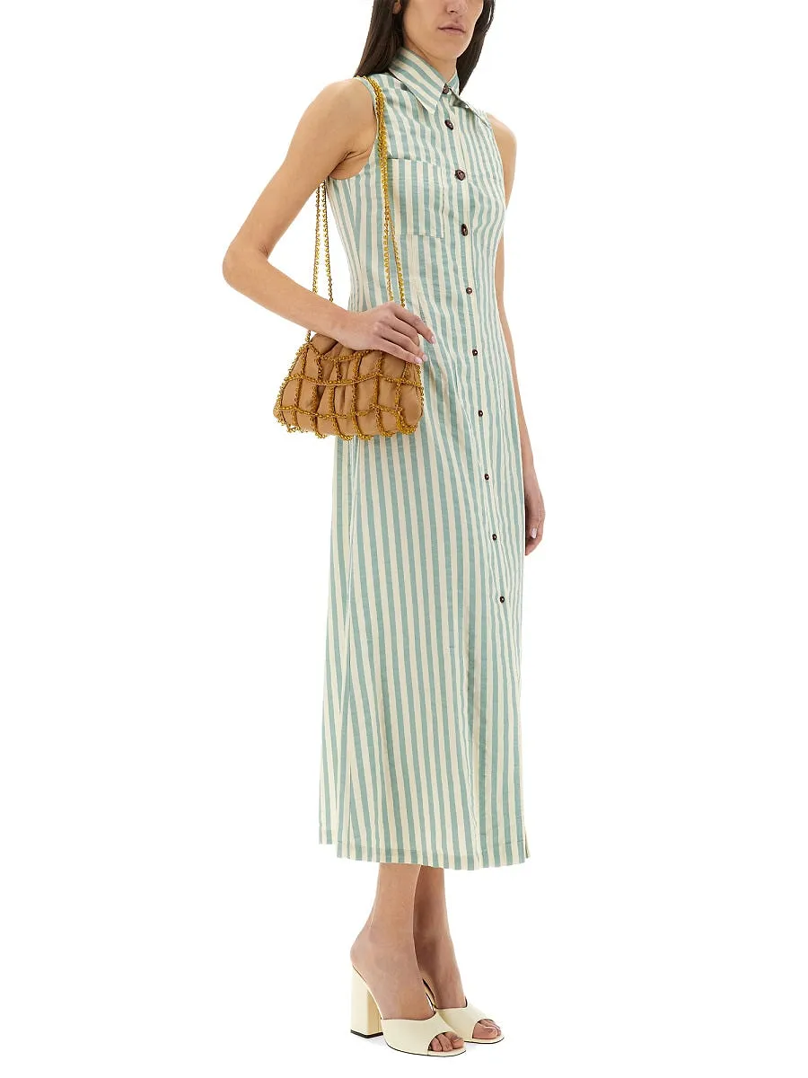 Alysi Chemisier Dress Colorful Stripes