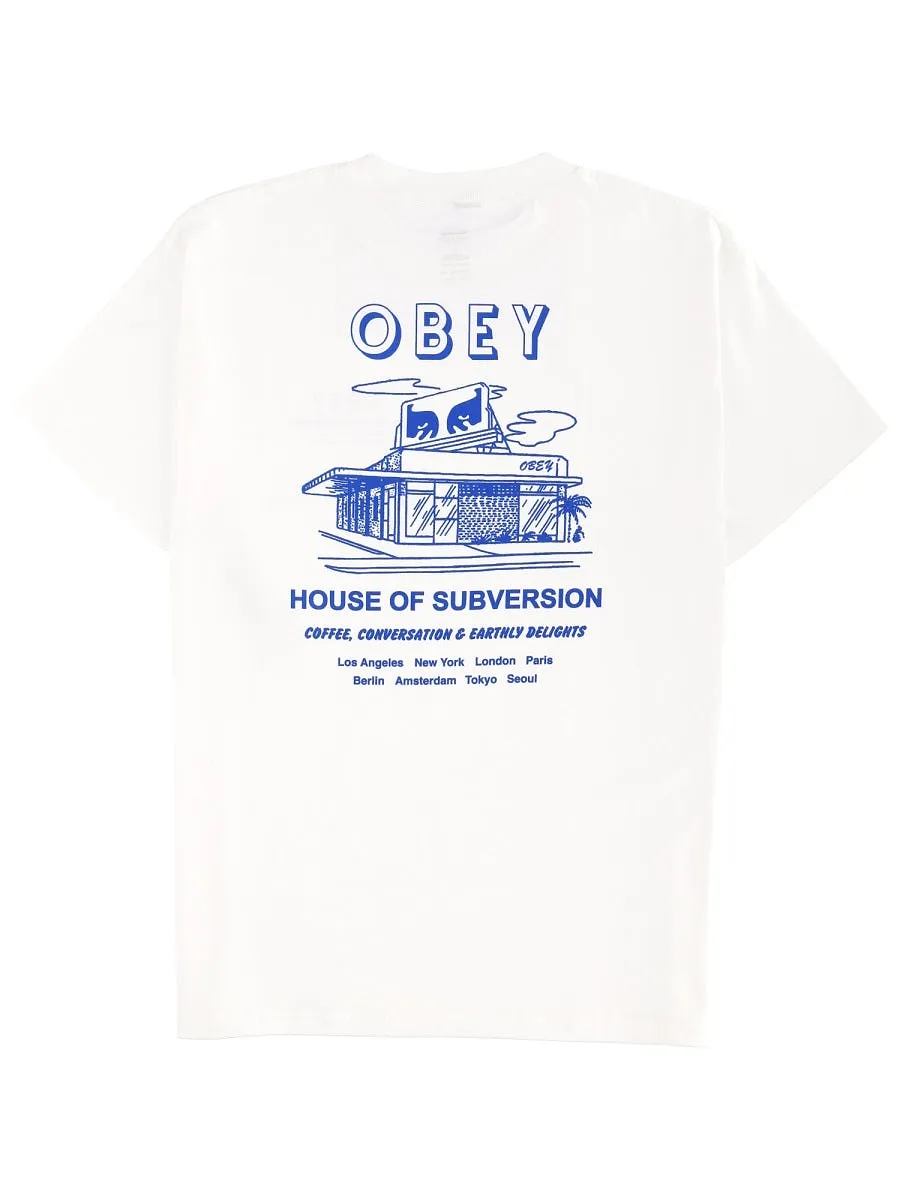 Obey House Of Subversion T Shirt