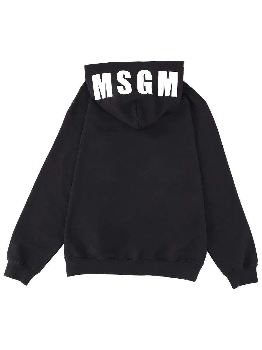 Msgm Sweatshirt With Logo