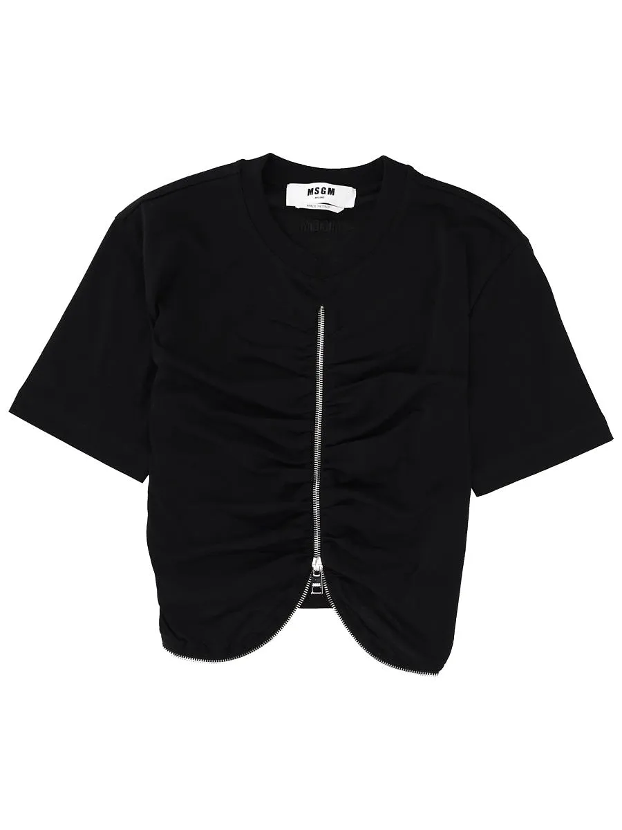 Zippered T-Shirt