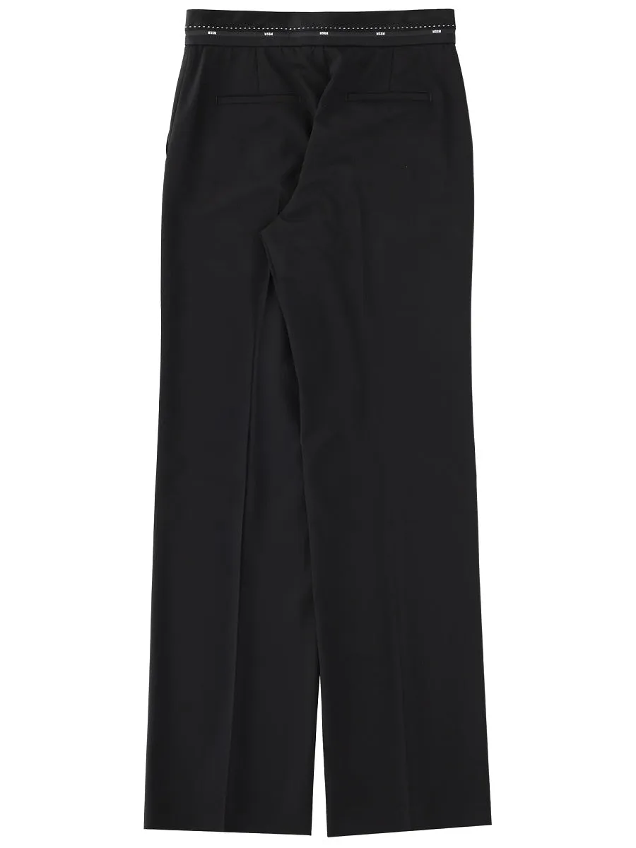 Msgm Cool Wool Pants