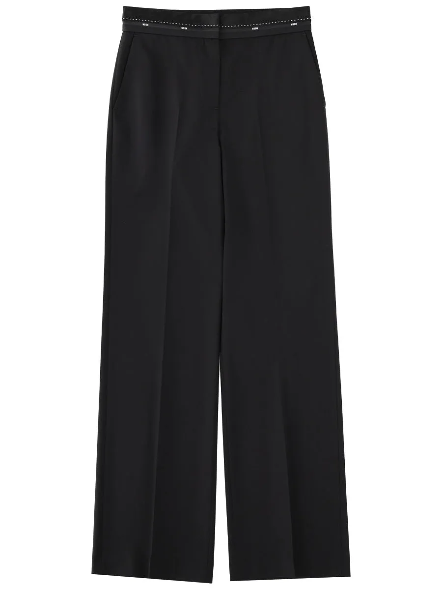 Msgm Cool Wool Pants