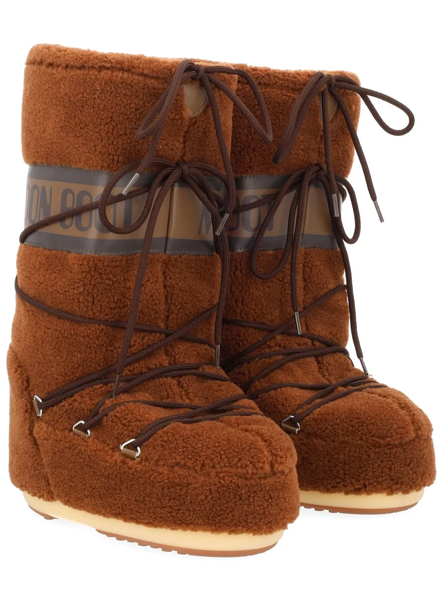 Moon Boot Boot With Logo Icon