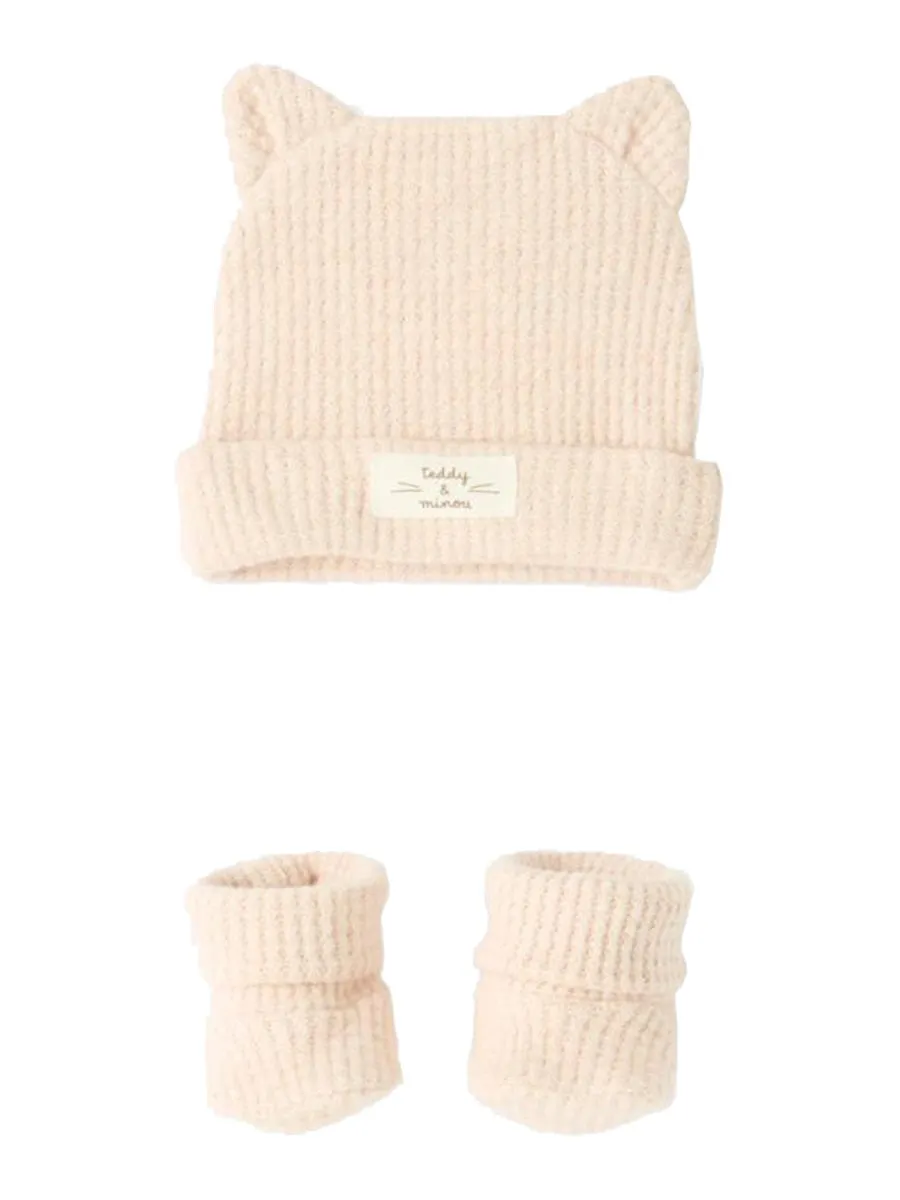 Teddy & Minou Hat And Shoe Set