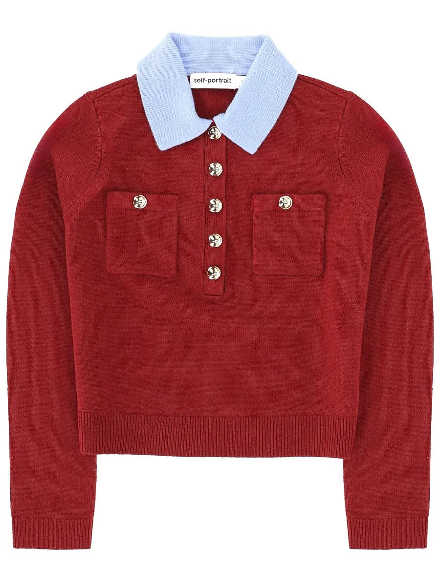Self Portrait Top Polo