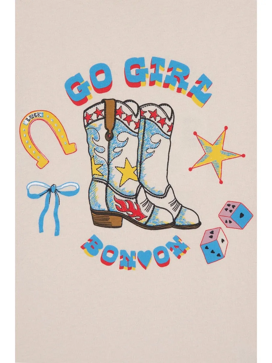 Bonton T Shirt Go Girl
