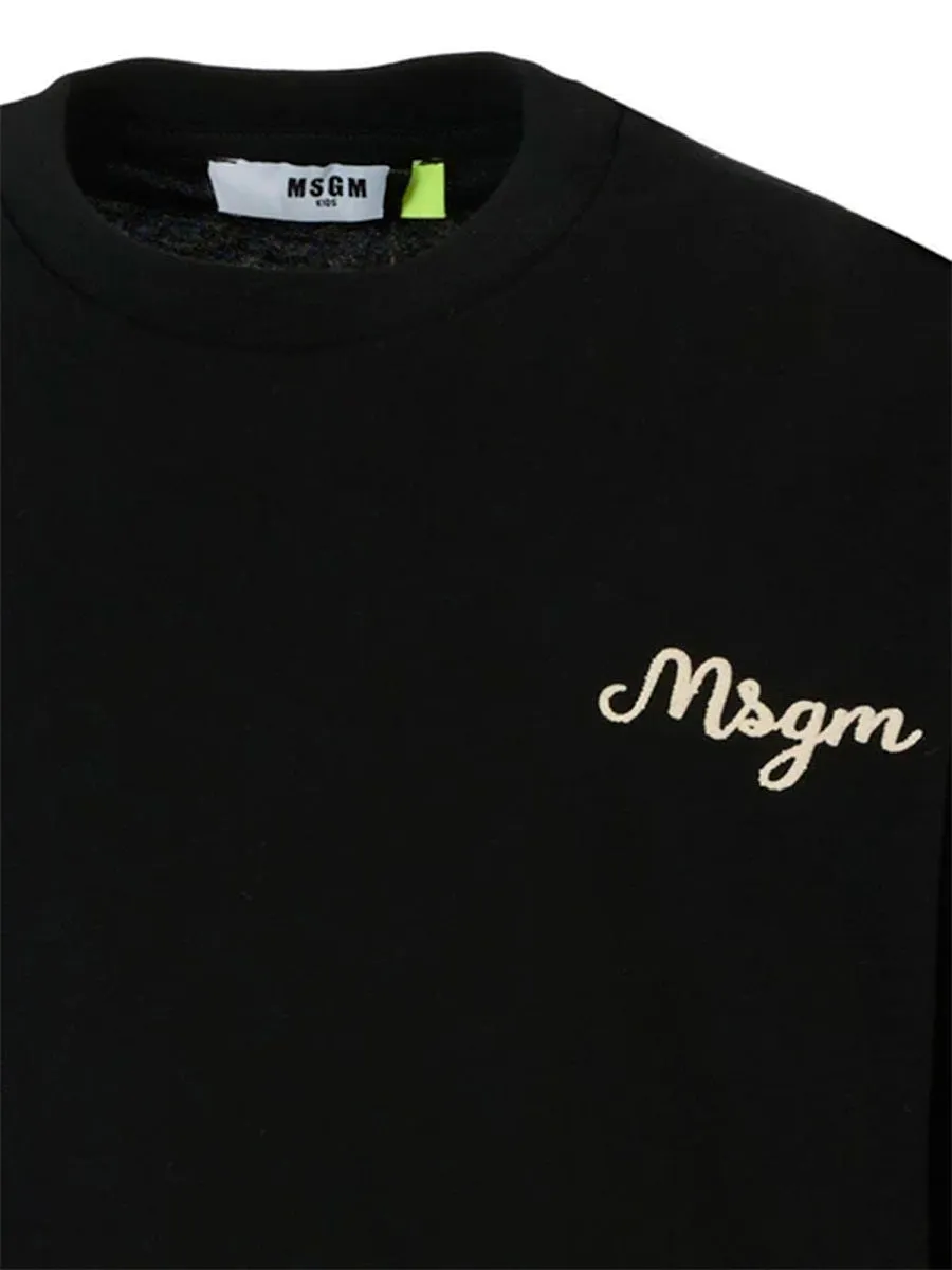 Msgm T Shirt With Logo